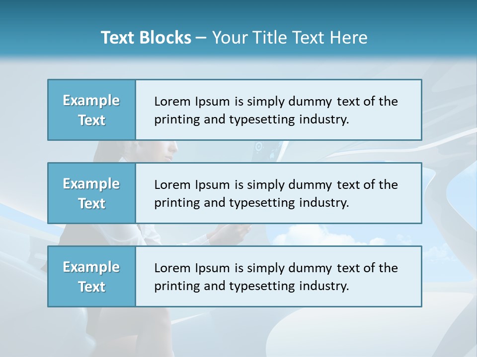Secretary Person Job PowerPoint Template