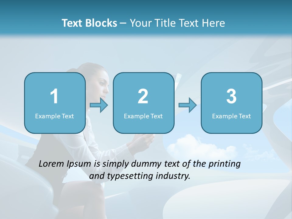 Secretary Person Job PowerPoint Template