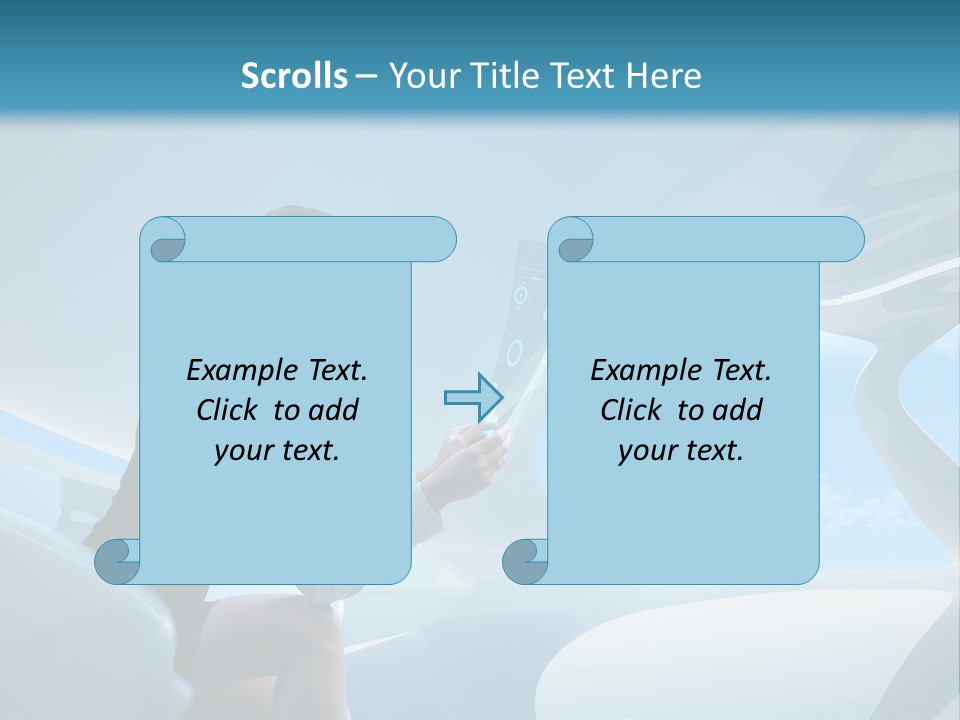 Secretary Person Job PowerPoint Template