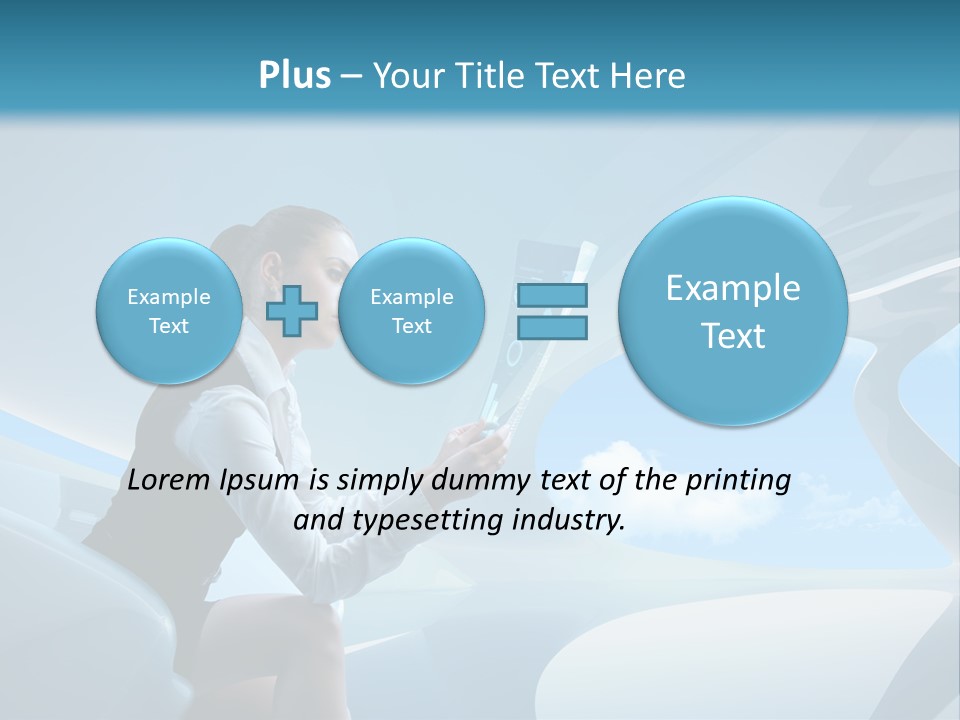 Secretary Person Job PowerPoint Template