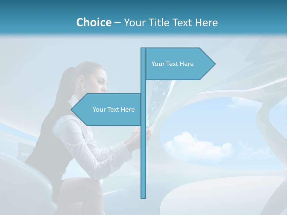Secretary Person Job PowerPoint Template