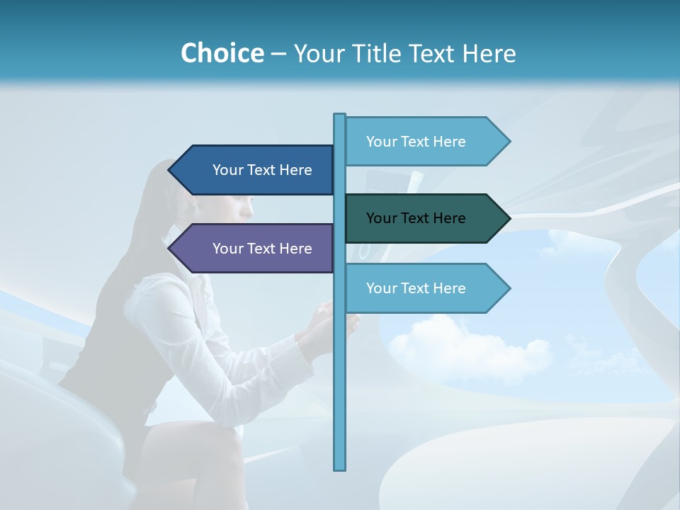 Secretary Person Job PowerPoint Template