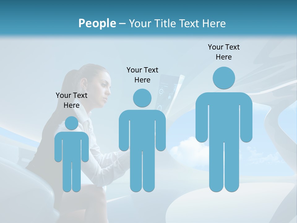 Secretary Person Job PowerPoint Template