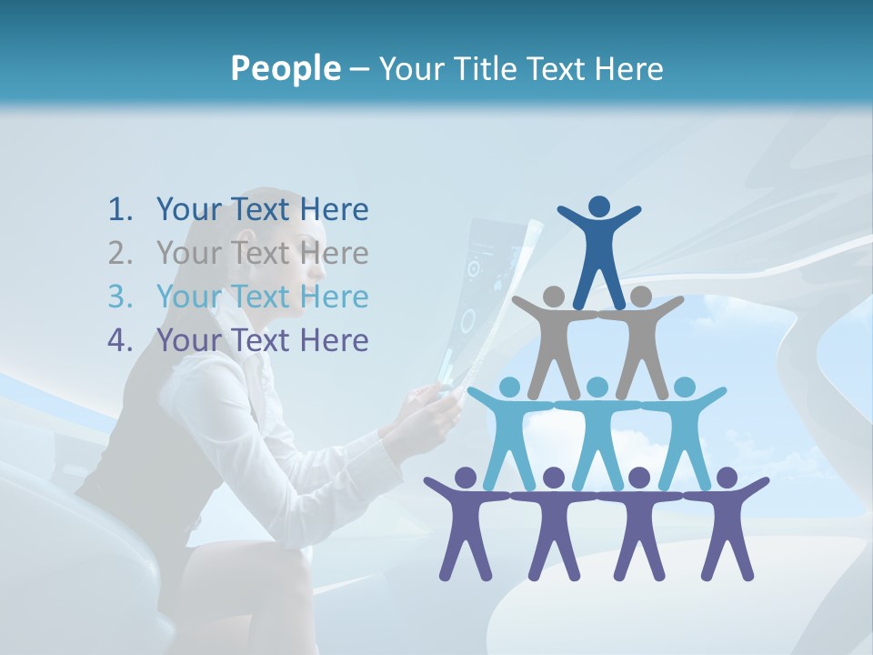 Secretary Person Job PowerPoint Template