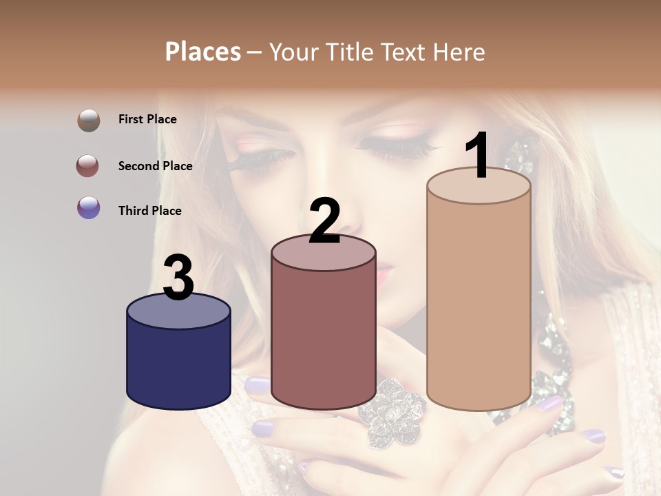 Beauty Gloss Color PowerPoint Template
