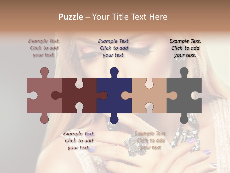 Beauty Gloss Color PowerPoint Template