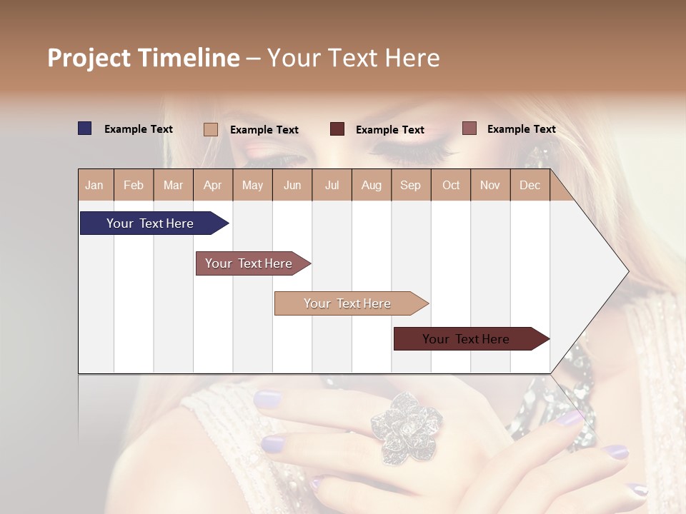 Beauty Gloss Color PowerPoint Template