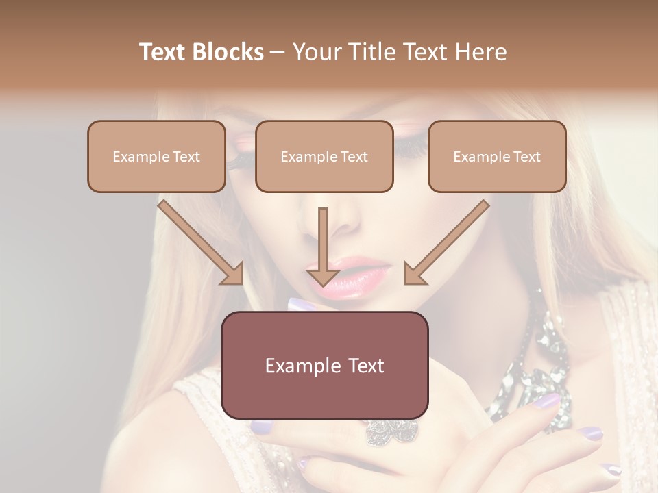 Beauty Gloss Color PowerPoint Template