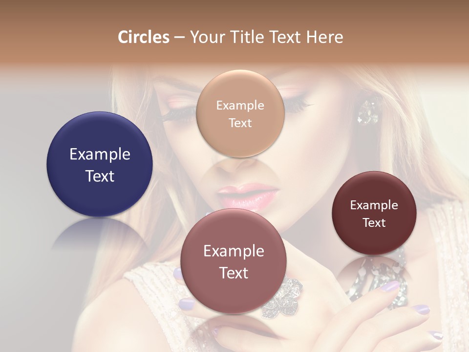 Beauty Gloss Color PowerPoint Template