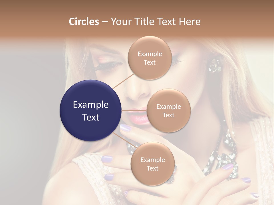 Beauty Gloss Color PowerPoint Template