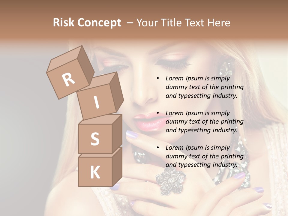 Beauty Gloss Color PowerPoint Template