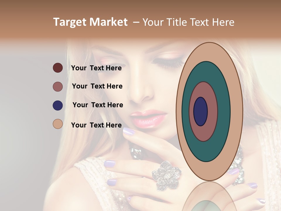 Beauty Gloss Color PowerPoint Template