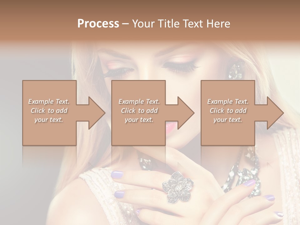 Beauty Gloss Color PowerPoint Template