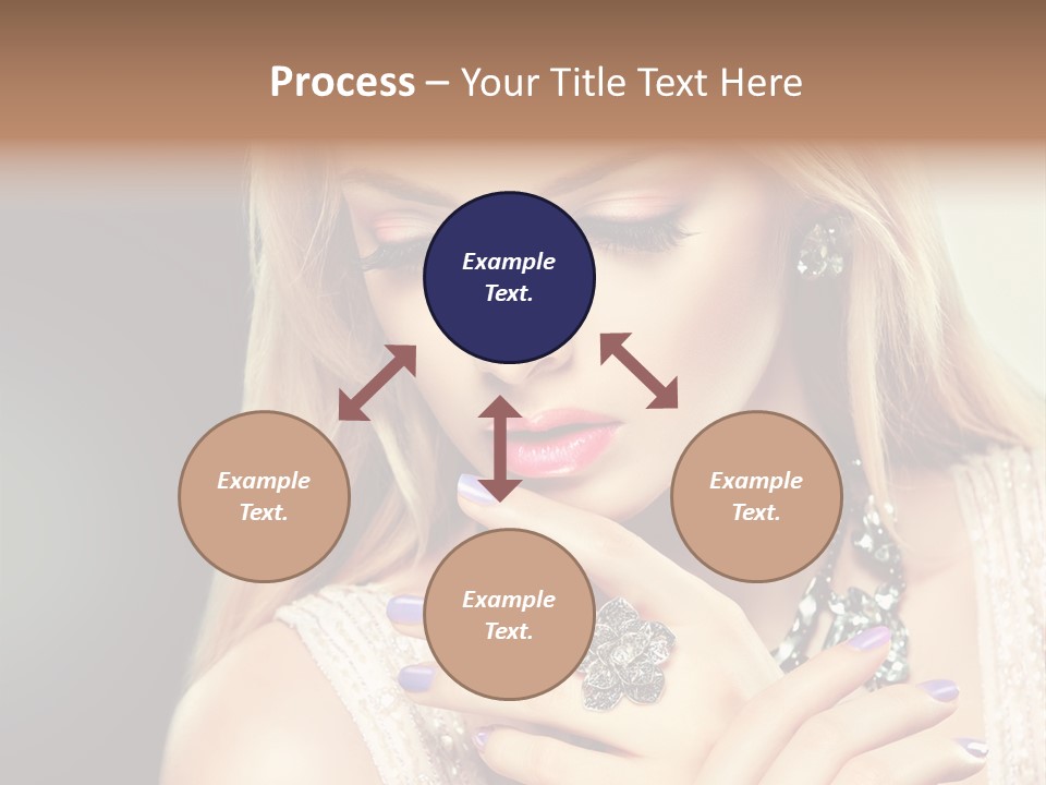 Beauty Gloss Color PowerPoint Template
