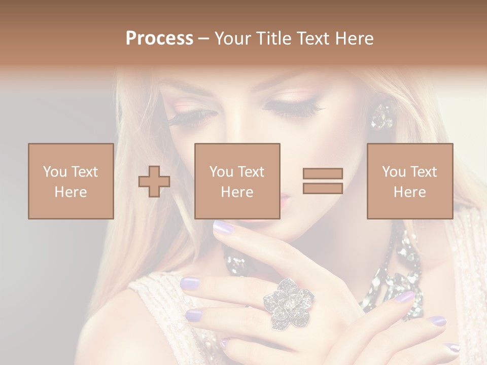 Beauty Gloss Color PowerPoint Template