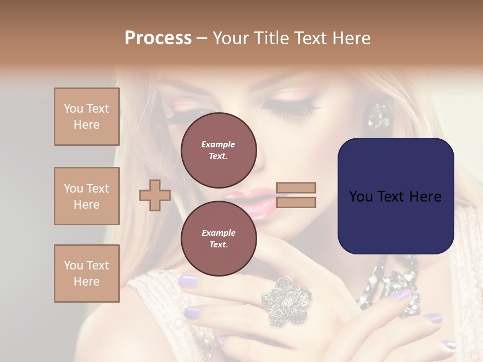 Beauty Gloss Color PowerPoint Template