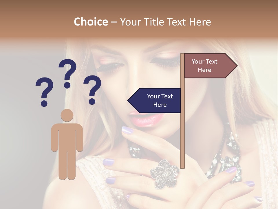 Beauty Gloss Color PowerPoint Template