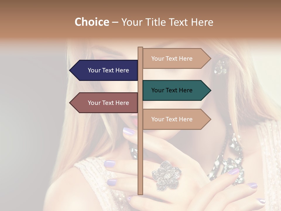 Beauty Gloss Color PowerPoint Template