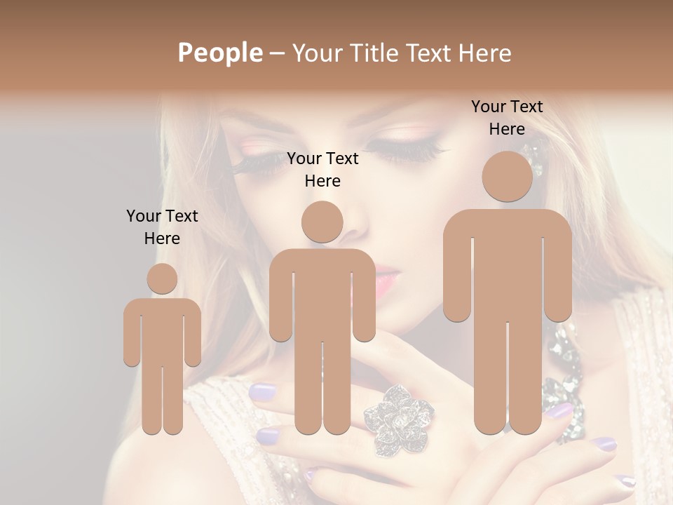 Beauty Gloss Color PowerPoint Template