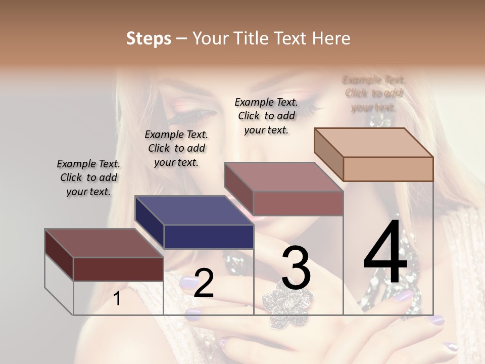 Beauty Gloss Color PowerPoint Template