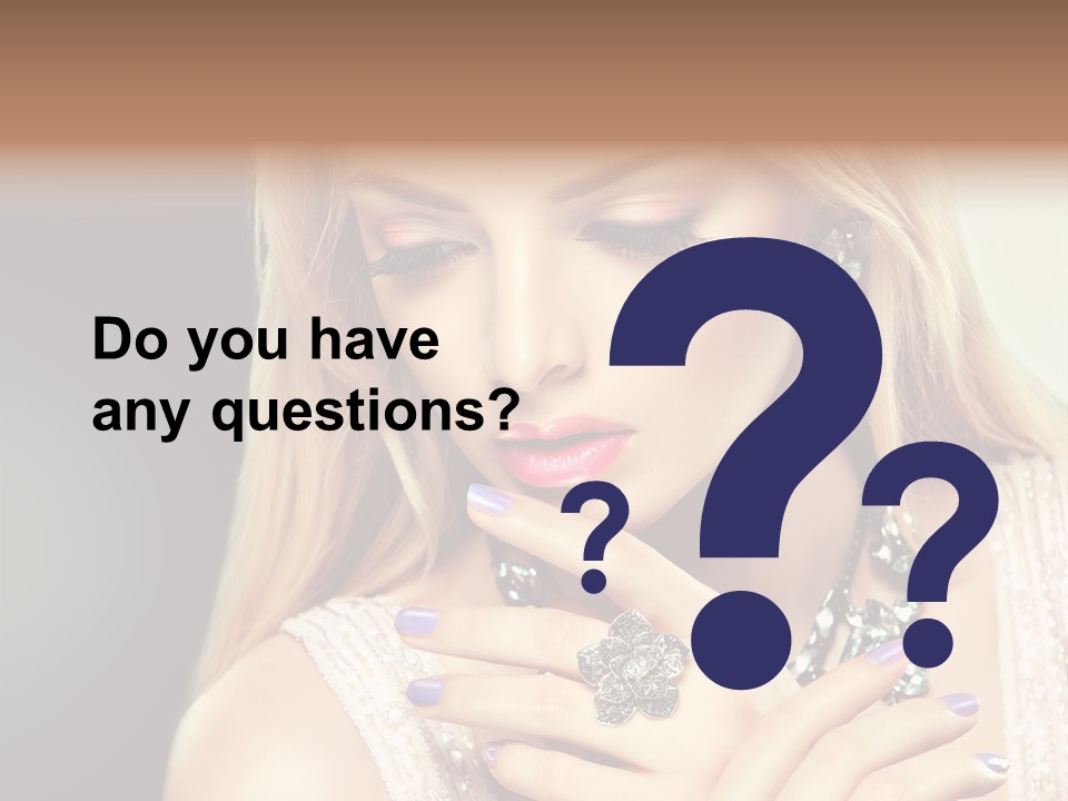 Beauty Gloss Color PowerPoint Template