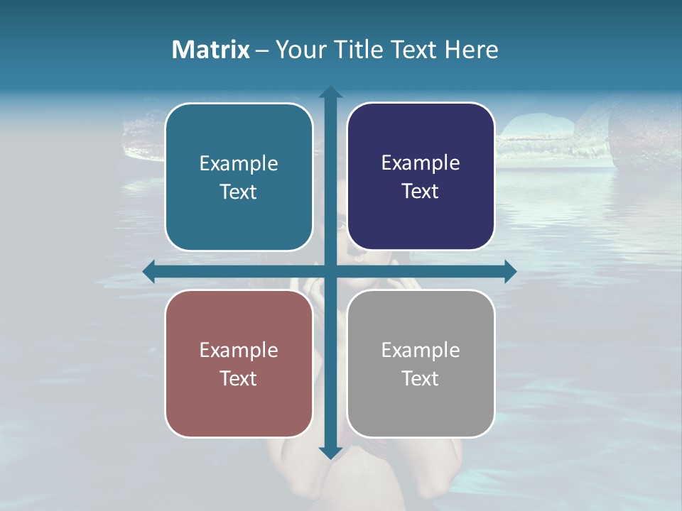 Blonde Tan Sun PowerPoint Template