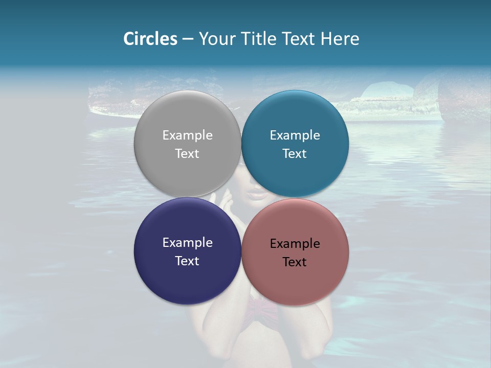 Blonde Tan Sun PowerPoint Template