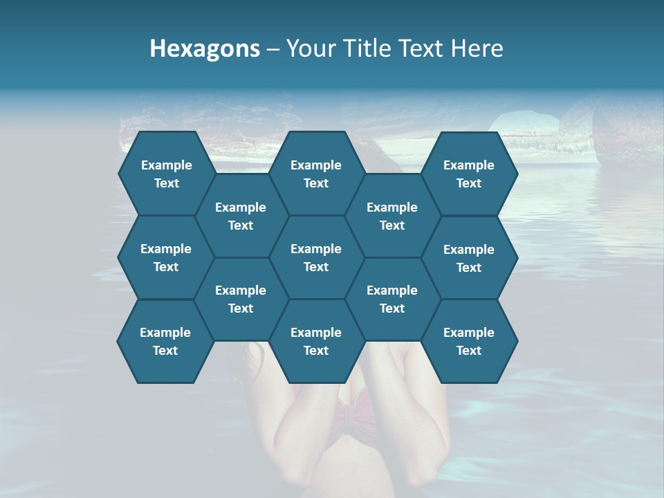 Blonde Tan Sun PowerPoint Template