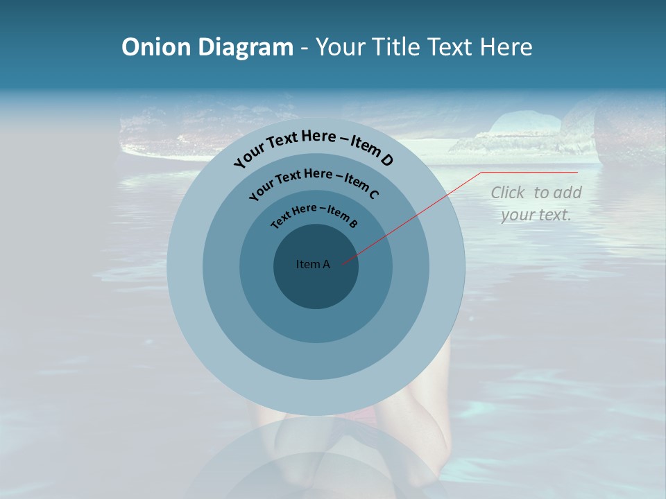 Blonde Tan Sun PowerPoint Template