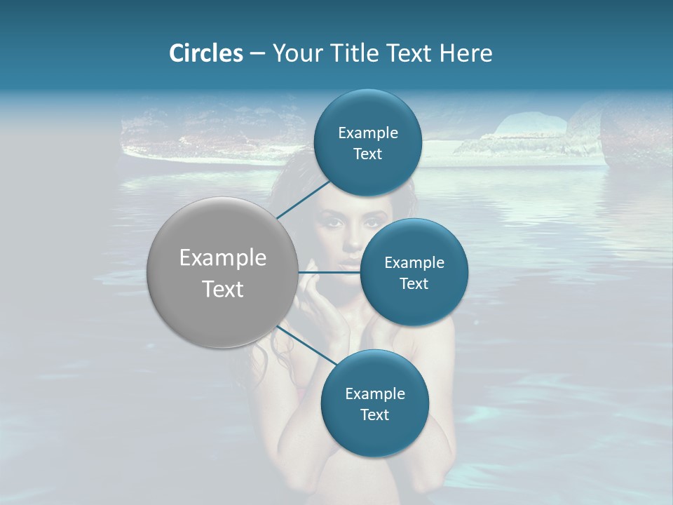 Blonde Tan Sun PowerPoint Template