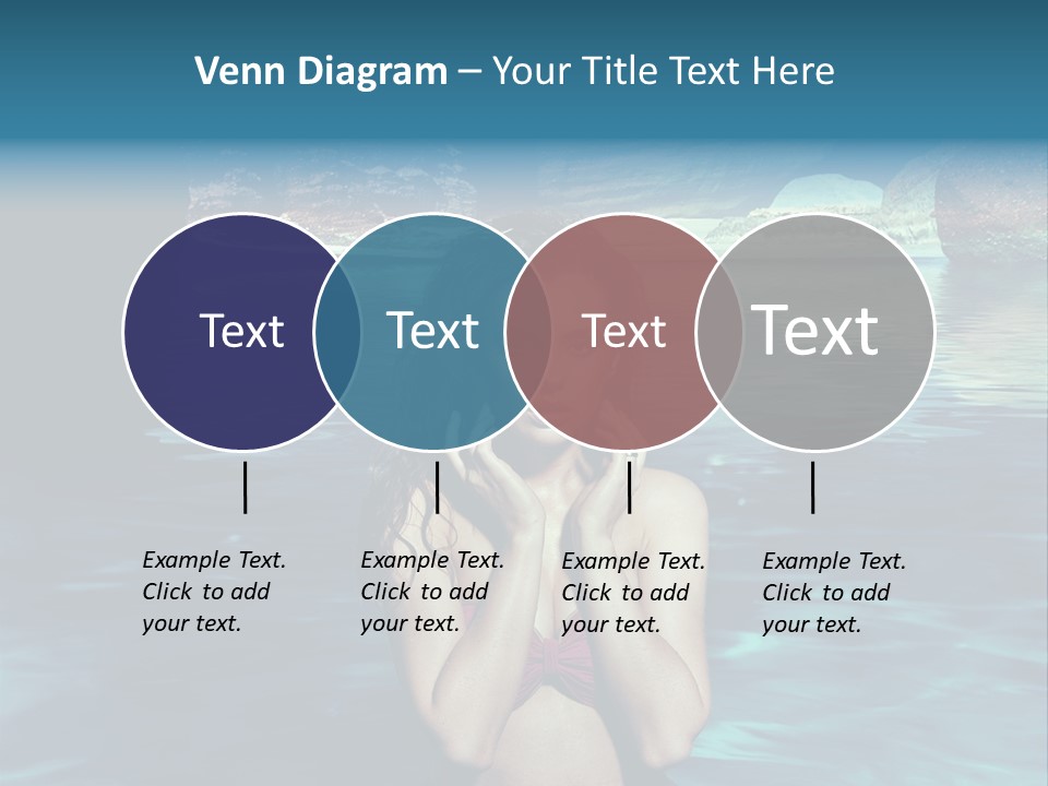 Blonde Tan Sun PowerPoint Template