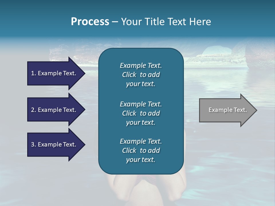 Blonde Tan Sun PowerPoint Template