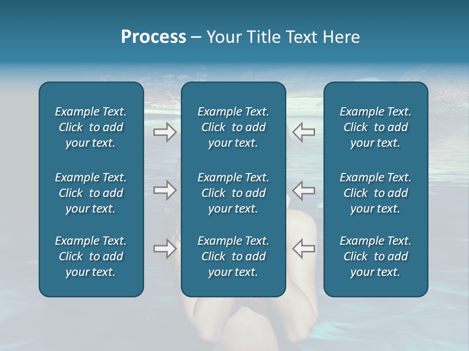 Blonde Tan Sun PowerPoint Template