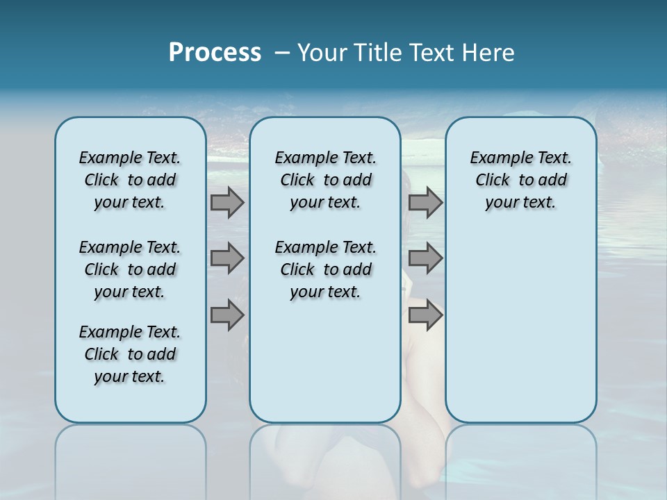 Blonde Tan Sun PowerPoint Template