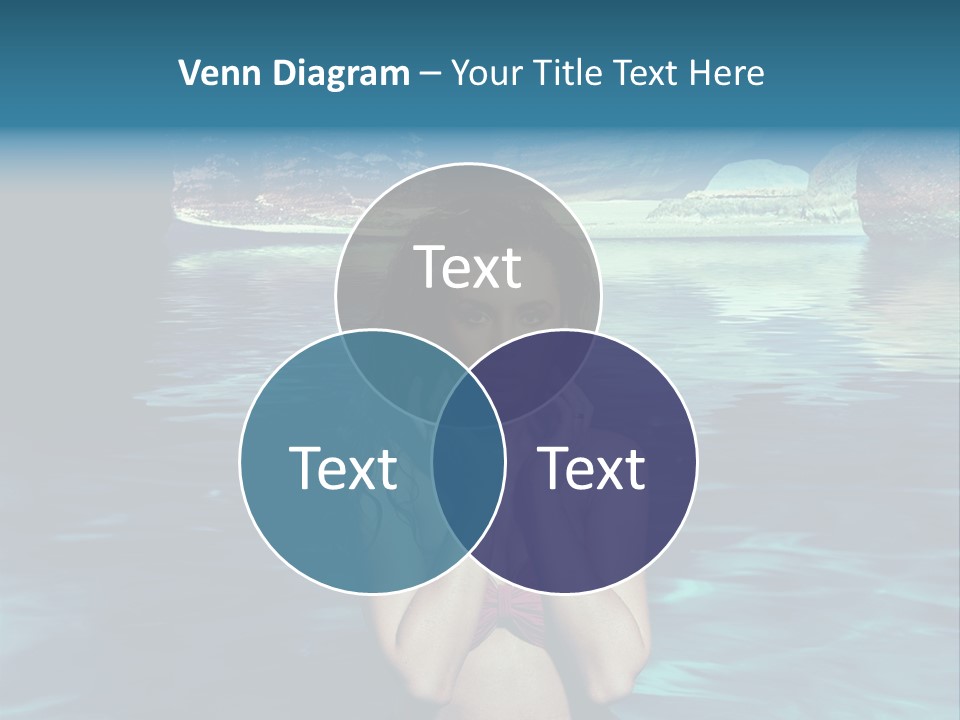 Blonde Tan Sun PowerPoint Template