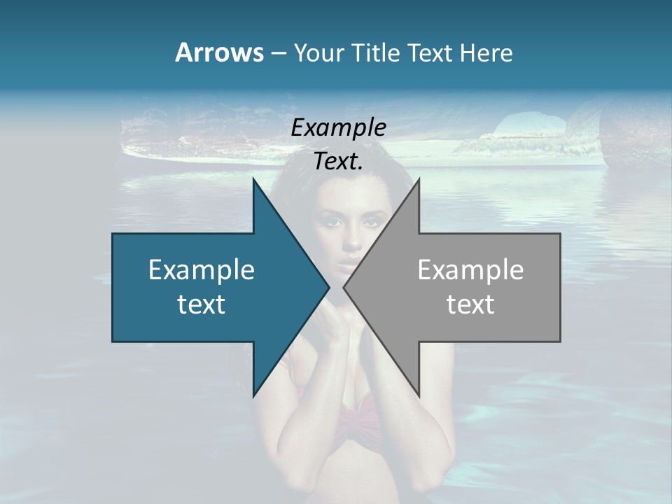 Blonde Tan Sun PowerPoint Template