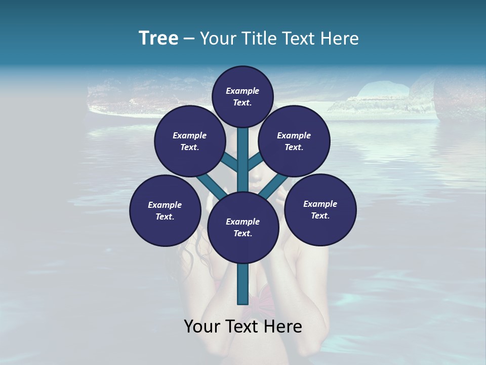 Blonde Tan Sun PowerPoint Template