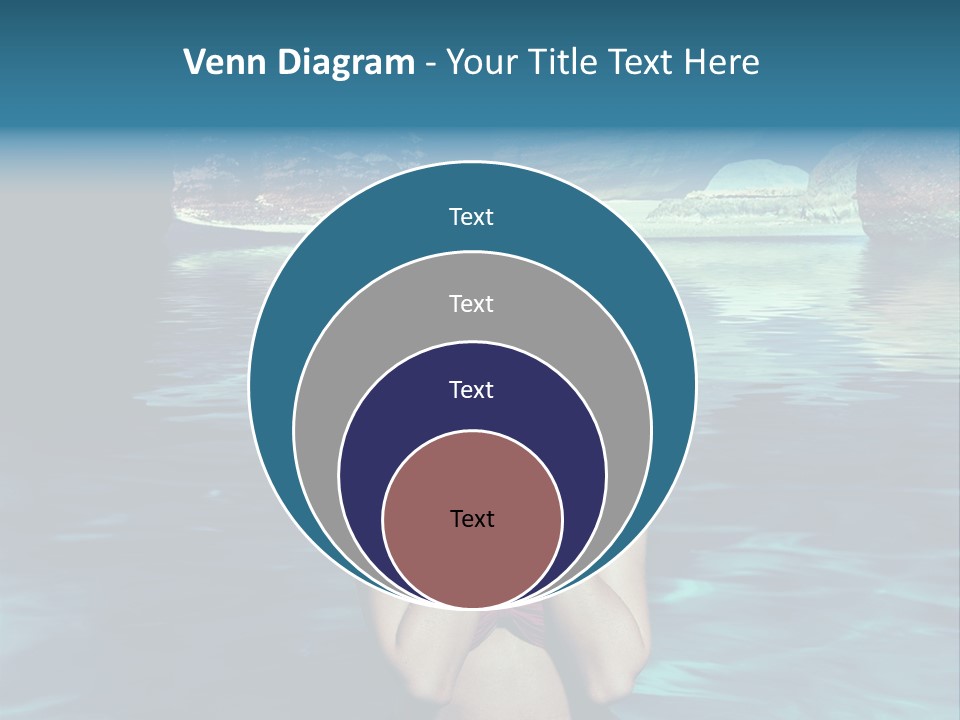 Blonde Tan Sun PowerPoint Template