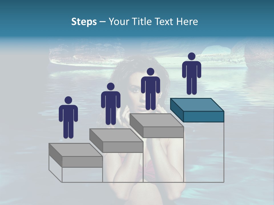 Blonde Tan Sun PowerPoint Template