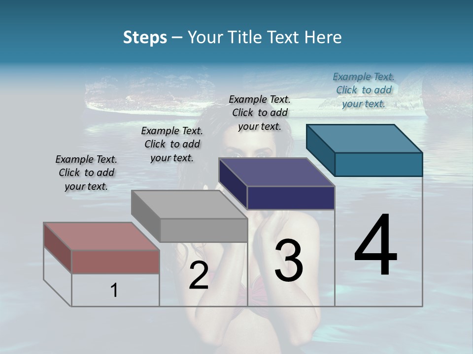 Blonde Tan Sun PowerPoint Template