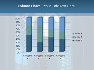 Model Computer Brunette PowerPoint Template