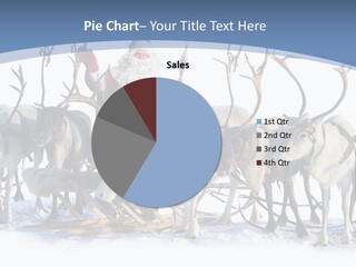 Cold Snow Horn PowerPoint Template