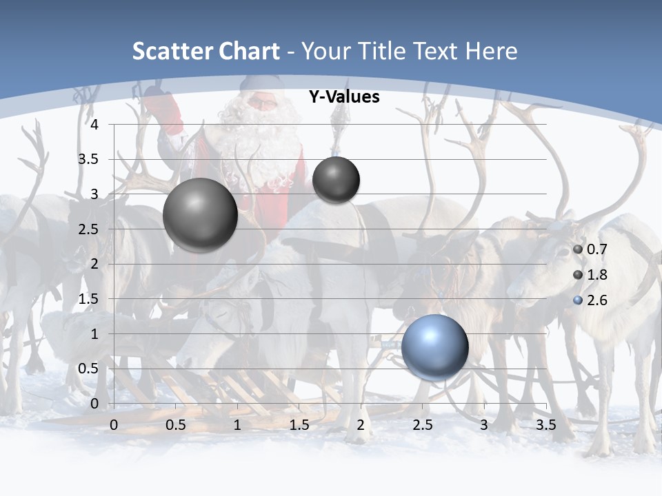 Cold Snow Horn PowerPoint Template