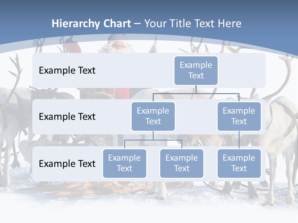 Cold Snow Horn PowerPoint Template