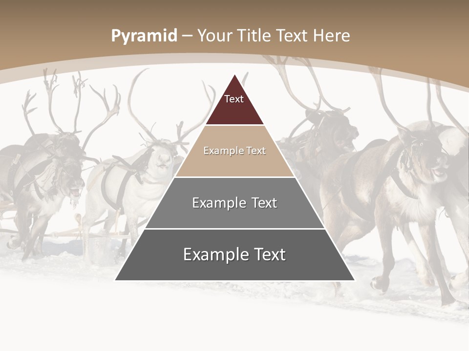 Harness White Antler PowerPoint Template
