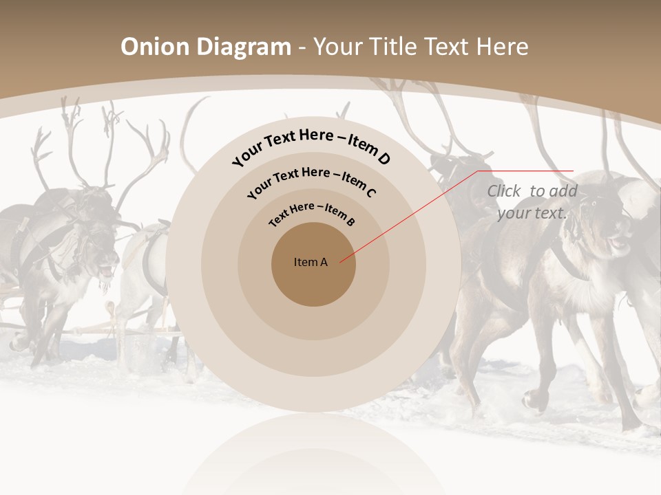 Harness White Antler PowerPoint Template