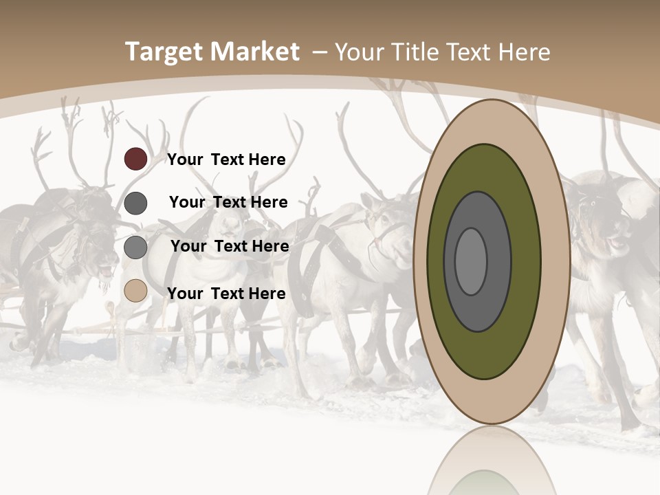 Harness White Antler PowerPoint Template
