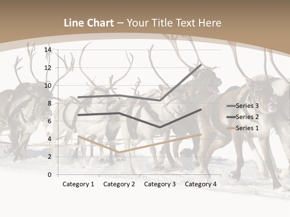 Harness White Antler PowerPoint Template