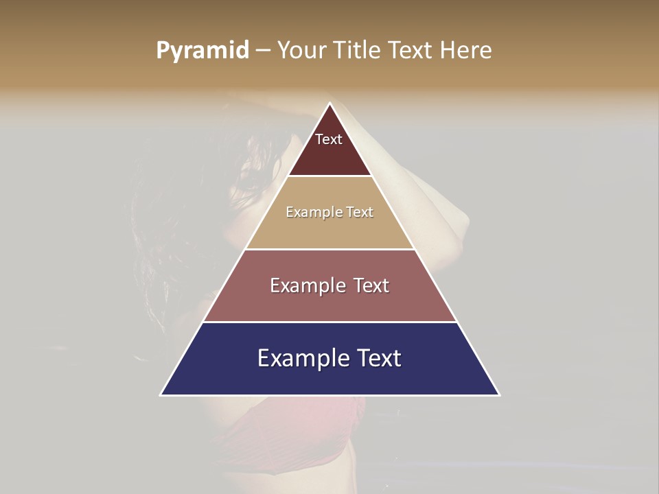 Beach Tan Blue PowerPoint Template