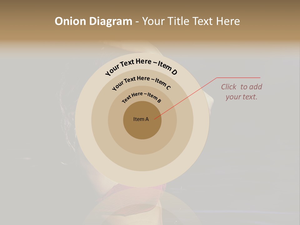 Beach Tan Blue PowerPoint Template